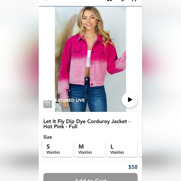 Cute pink White Birch jacket - Picture 11 of 11